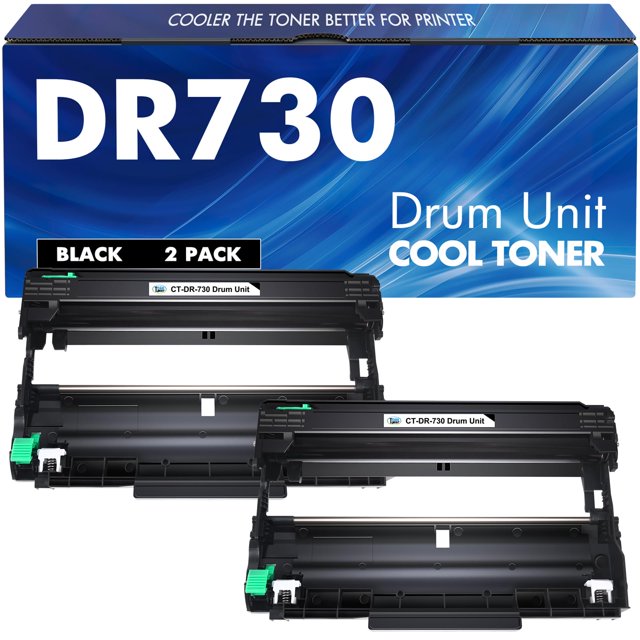 Dr730 Dr-730 Unidad De Tambor De Repuesto Compatible Con Brother Drum Dr730 Dr-730 Dr 730 Para Impresora Mfc-L2710Dw Mfc-L2750Dw Hl-L2395Dw Hl-L2370Dw Dcp-L2550Dw Mfc-L2750Dwxl (Negro