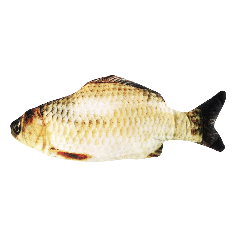 Willstar Moving Cat Kicker Fish Toy with Realistic Flopping Fish for Cat Exercise and Play30CM