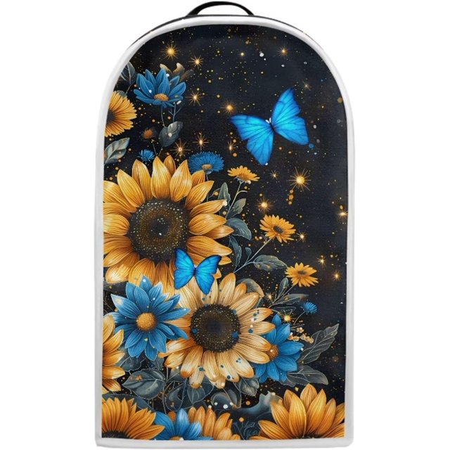Sunflower Butterfly Blender Appliance Cover Kitchen Appliance Cover Stand Mixer Appliance Cover Small Appliance Covers Blender Dust Cover Kitchen Appliance Cover for Stain