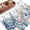 White Blue Beige, variant on Area Rugs for Living Room Bedroom, Blue Eucalyptus Coastal 4'x6' Rug Washable Carpet Runner Indoor Outdoor, Beach Starfish Shell Nautical Rustic Non Slip Accent Floor Mats Rug for Kitchen, Office