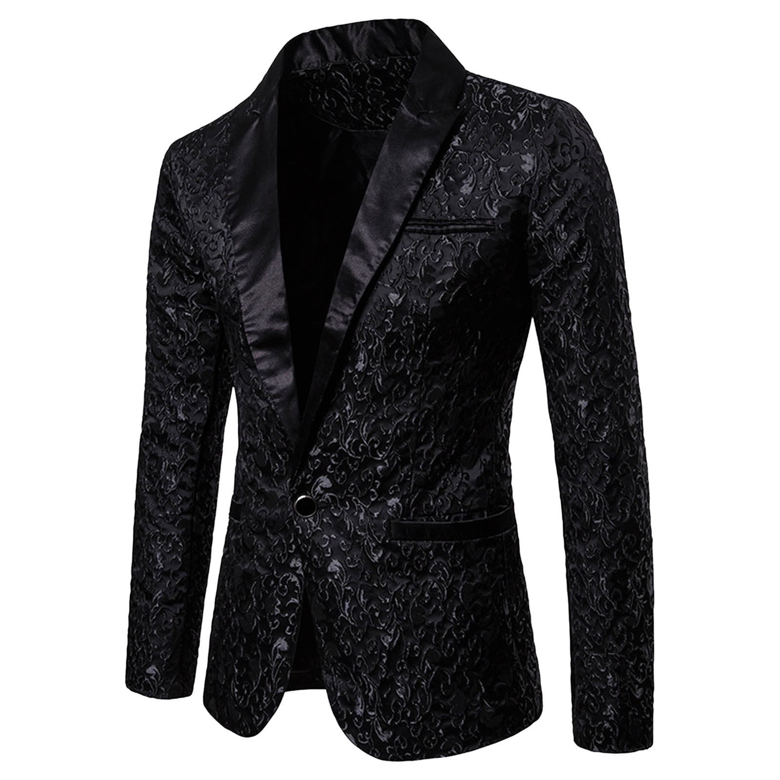 JHLZHS Jacket Suit for Men Beige Mens Fashion Casual