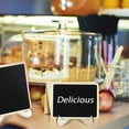 thumbnail image 4 of MasteelfCA 15pcs Mini Chalkboard Tabletop Decorations Food Display Small Chalkboard Signs for Catering Events, 4 of 8