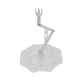 thumbnail image 3 of Base para figuras de acción, ajustable, resistente, soporte para modelos de muñecas, soporte para exhibición de modelos de muñecas Claro, 3 of 7