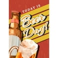 thumbnail image 2 of America Forever Today is Beer Day Summer Garden Flag 12.5 x 18 inches It's Cool Beer Drink Beverage Mug Bottle Happy Hour Double Sided Seasonal Yard Outdoor Decorative Beer Thirty Garden Flag, 2 of 5