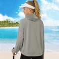 thumbnail image 6 of hotojiny Kids Lightweight Jacket Toddler Boys Girls Active Zipper Sun Protection Cooling Hooded Shirt for Running Outdoor 1-13 Y, 6 of 7