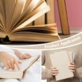 thumbnail image 5 of 5.4 Yards Book Binding Repair Cloth 15.7 Inches Wide Book Cloth for Bookbinding Durable Book Repair Cloth Material for Sketchbooks Scrapbooks Old Book Repairing White DIY, 5 of 5