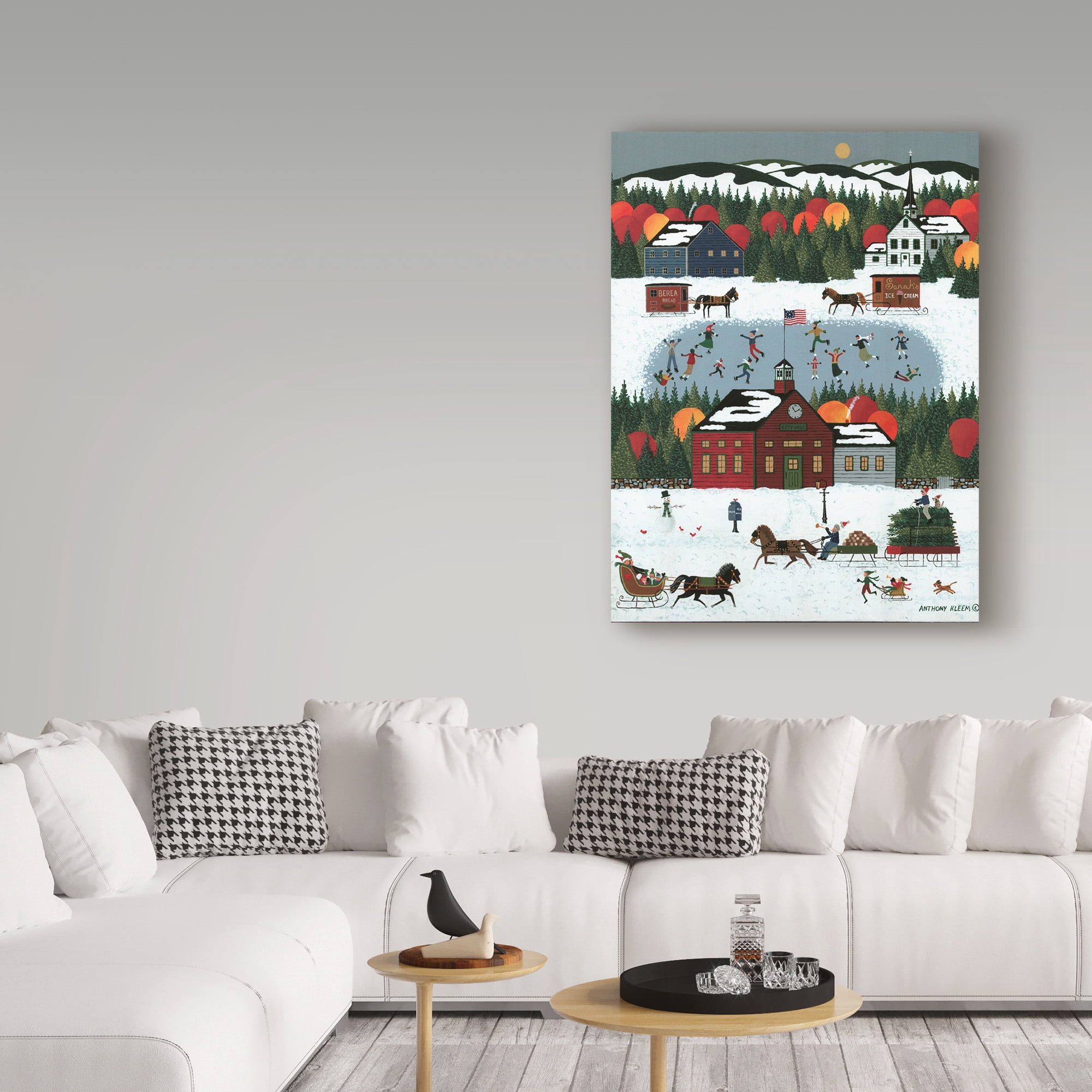 Trademark Fine Art 'Tuesday Afternoon' Canvas Art by Anthony Kleem