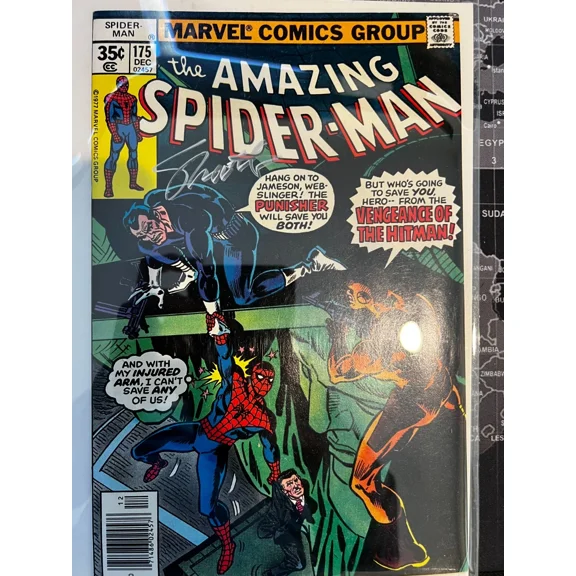 Amazing Spider-Man #175 Signed Jim Shooter