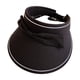 thumbnail image 1 of Sombrero de protección solar con parte superior vacía y ajustable de 55 a 60 cm de circunferencia para mujer, sombrero para el sol de verano para exteriores con lazo, 1 of 6