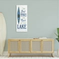 thumbnail image 2 of Best Memories Made At Lake Phrase Inspirational Graphic Art Gallery Wrapped Canvas Print Wall Art, 2 of 7