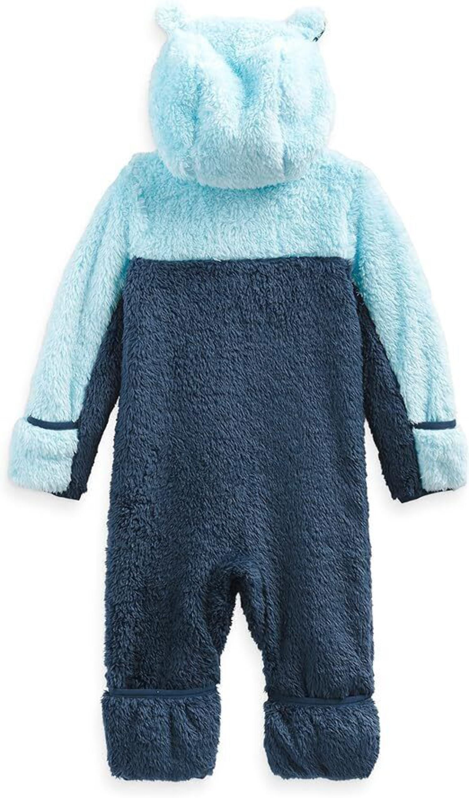 The North Face NF0A7UMD Unisex Baby Shady Blue Polyester Bear One Piece SGN618 (12-18 Months)