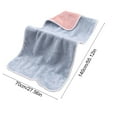 thumbnail image 3 of Toalla de baño de terciopelo de doble cara, suave, gruesa y absorbente, ideal para el hogar. Toalla de baño extragrande de doble cara y color. Adecuada para artículos de baño. Toallas de baño de terci, 3 of 6