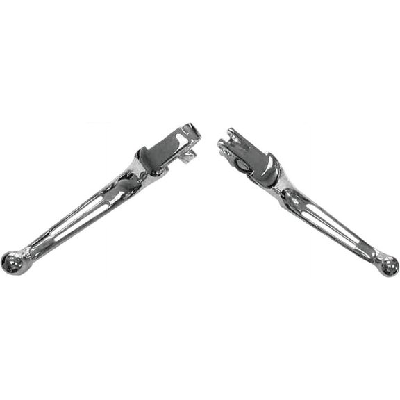 Harddrive 53521 Custom Levers 2-Slot Chrome Big Twin 86-06  Xl 96-03