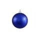 Northlight Holographique Paillettes Somptueux Bleu Incassable Boule de Noël Ornement 4" (100mm) – image 2 sur 2