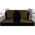thumbnail image 2 of CalTrend Rear Solid Bench SportsTex Seat Covers for 2010-2010 Ford Fusion - FD371-06GG Beige Insert with Black Trim, 2 of 3