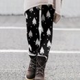thumbnail image 1 of MKLEKYY Leggings de compresión para mujer Navidad 2024 Leggings de yoga con estampado de dibujos animados para mujer, 1 of 3