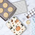 thumbnail image 5 of Yayeee Pot Holders Kitchen Heat Resistant with Pocket 7"x9.8" Cotton Oven Cooking Hot Pads, Beige Fall Leaves, 5 of 7