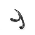 thumbnail image 6 of Renovators Supply Double Wall Hook Black Wrought Iron Hat and Coat Hook - Set of 10, 6 of 7