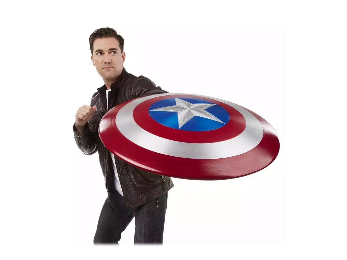 captain america 75th anniversary shield walmart