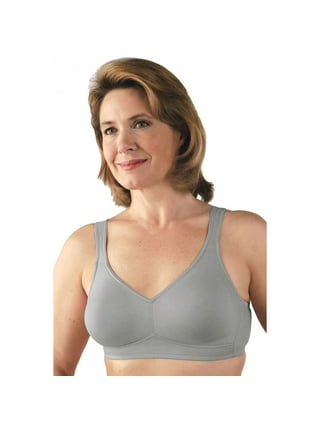 BIMEI See Through Sheer Lace Mastectomy Bra Silicone Breast Forms Pocket  Bra Fake Prosthesis 9018,Beige,36C 