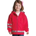 thumbnail image 2 of Charles River Apparel 6099 Toddler New Englander Rain Jacket-Red/Reflective-2T, 2 of 2