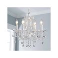 thumbnail image 1 of Shrine K9 Crystal Chandelier Light Fixture, Modern Chandelier Lighting with 4-Light for Dinning Room, Living Room, Kitchen, D17 x H17, Adjustable Chai, 1 of 5