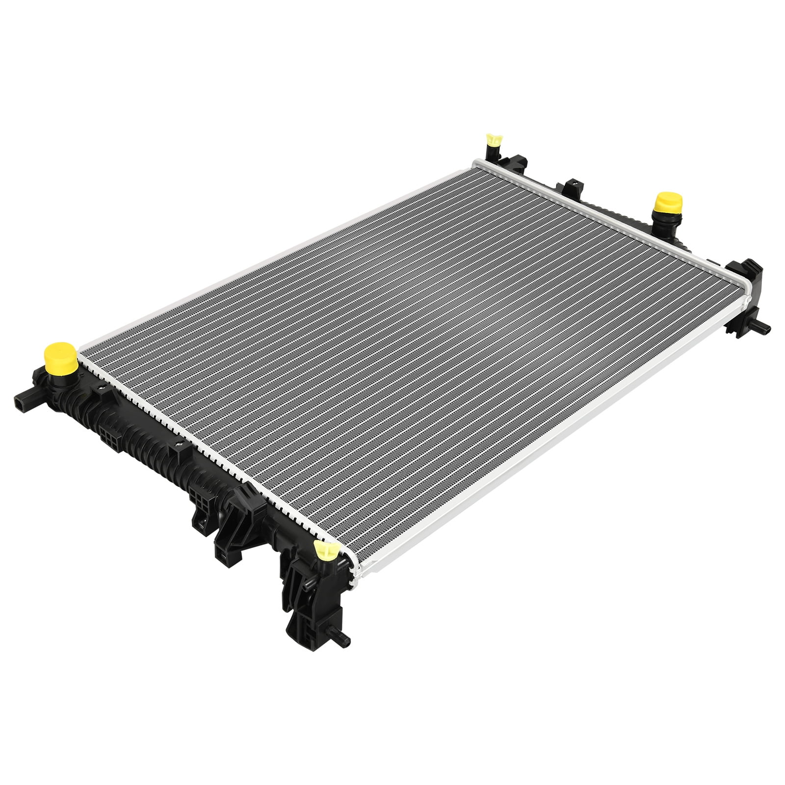 LEDKINGDOMUS Direct Fit Radiator for 2014-2018 Jeep Cherokee 2015-2017 Chrysler 200 2.4L L4 3.6L V6 – Replace OEM 68197299AA 68197299AB CH3010363