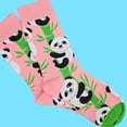 thumbnail image 3 of Pink Bamboo Panda Socks from the Sock Panda (Adult Medium - Women's Shoe Sizes 5-10), 3 of 3