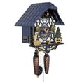 thumbnail image 3 of HerrZeit by Adolf Herr 8.66" Quartz Black Forest Indoor Cuckoo Clock, Pendulum Motion, 3 of 4