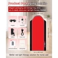 thumbnail image 2 of 72"x33.3" TPU Red Light Therapy Mat for Full Body Pain Relief, FSA&HSA Eligible Infrared Light Therapy Blanket for Home Use, 2 of 7