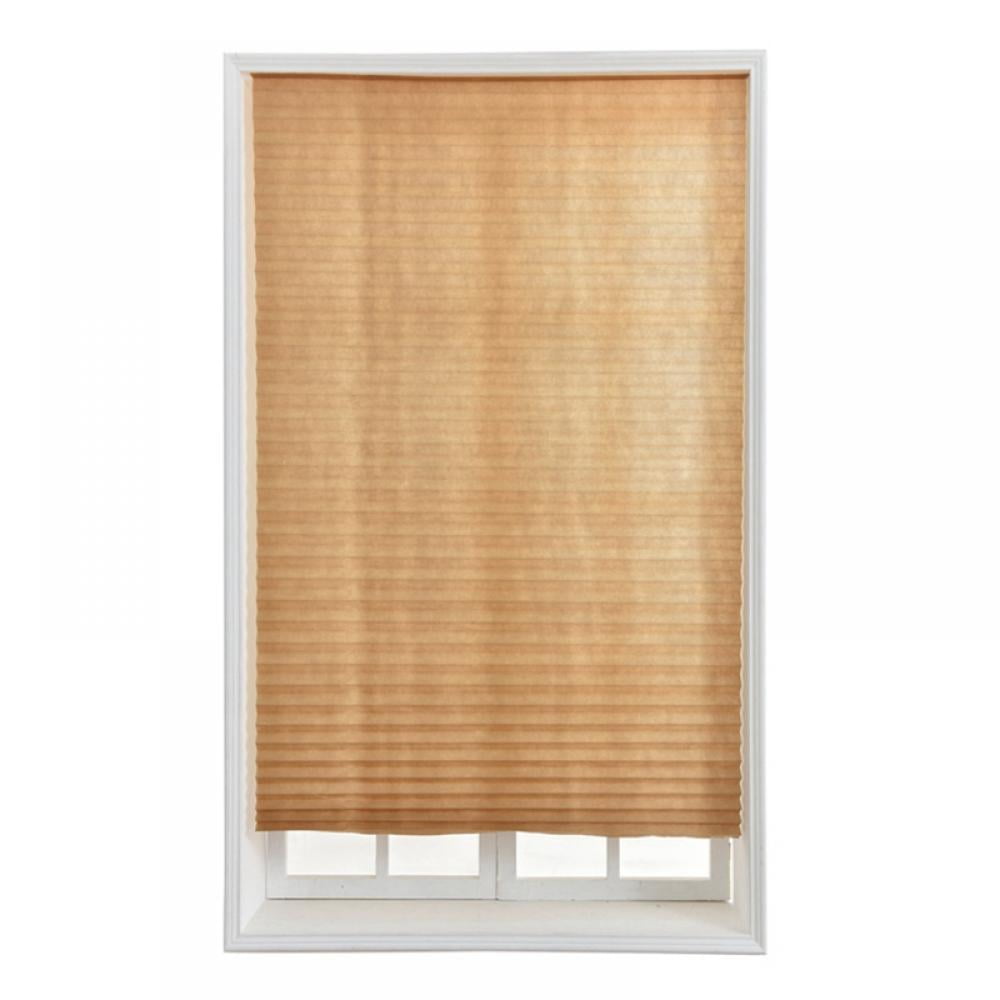 Pleated Folding Blind incl Clamp carrier without drilling Folding Blind Privacy 