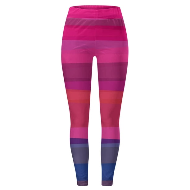 B91xZ Women's Seamless Shaping Leggings Performance Ankle Tights with Side  Pockets,Hot Pink L 