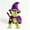 Wizard Frog Purple, variant on Clearance Halloween Stuffed Animal, Wizard Frog Plush Toys Soft Plush Frog Doll for Ki*ds, Birthday, Halloween Party Decor & Magical Gifts