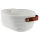 thumbnail image 5 of Cesta tejida de cuerda de algodón, cesta de almacenamiento multifuncional para el hogar, cesta tejida decorativa con asa, 5 of 5