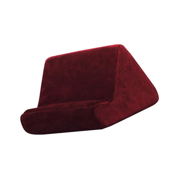 Soft Plush Adjustable Tablet Support Pillow Memory Foam Filled Tablet Cushion Stand for Flexible Viewing Angles