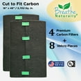 thumbnail image 5 of Breathe Naturally Cut To Fit Carbon Filter - 16x48 - 4pk, 5 of 5