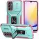 thumbnail image 1 of Funda para GANGXUN Samsung Galaxy A25 5G - Soporte metálico, Función magnética, Verde, 1 of 5