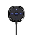 thumbnail image 5 of Yucurem Wireless Bluetooth-compatible Music Receiver 3.5mm AUX Car Kit Adapter, 5 of 8
