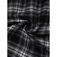 thumbnail image 6 of Women Plus Size Plaid Print Long Skirt, Elastic Waist Full Swing Maxi Skirt, Elegant Casual Skirt for Daily and Special Occasions, 6 of 6