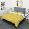 thumbnail image 3 of Designart 'Butterflies hand drawn color pattern' Mid-Century Modern Duvet Cover Set, 3 of 4