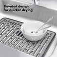 thumbnail image 4 of Tapete de silicona para lavabo OXO Good Grips Grande, 4 of 5