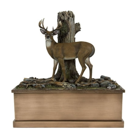 - Perfect Memorials Large Deer Cremation Urn