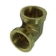 thumbnail image 3 of tubo adaptador de latón acoplador conector accesorio DN15xDN15 Espesar Sunnimix Adaptador de latón de codo, 3 of 8