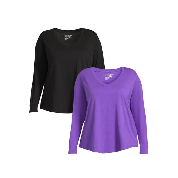 Gathering Sky T-shirt for Women/Large Size (USA Size) (