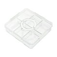 thumbnail image 2 of Snack Fruit Tray, Lid Divided Serving Tray  for Desserts, 2 of 7
