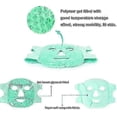 thumbnail image 4 of Mascarilla de ojos fría para rostro, compresa de hielo que reduce la hinchazón y las ojeras, paquete de compresas frías y calientes con perlas de gel, spa facial para el cuidado de la piel, 4 of 5
