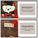 thumbnail image 2 of KAKOWELY Ramo de oso de regalo de graduación Precioso ramo de oso de decoración Elegante regalo de oso, 2 of 5