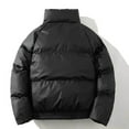 thumbnail image 4 of LpwkSSA Men's Down Padded Coat Lightweight Puffer Jacket Winter Warm Insulated WaterCoat Casual Fashion Waterproof Jacket Black L, 4 of 8
