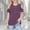 Purple, variant on Spazoro Girls T-Shirts Tee Cold Shoulder, Striped 100%Cotton Short Sleeve Crew Neck Casual Tops for Kids Wine Size 10