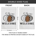thumbnail image 4 of Farmhouse Autumn Pumpkins Harvest Garden Flag Double Sided Welcome Flag for Garden Lawn Farmhouse Autumn Thanksgiving Christmas 12.5x18inch, 4 of 4